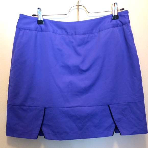 Adidas Purple Skort Size 6 - Picture 1 of 4